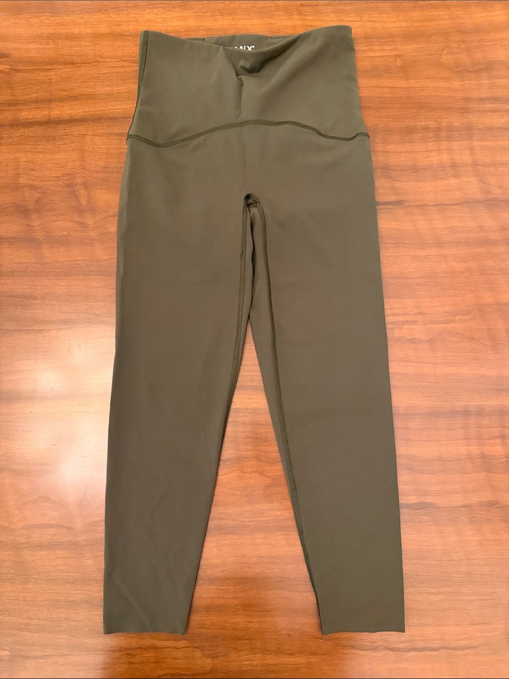 SPANX Olive Green 7/8 Booty boost High-Waist Leggings